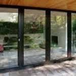 bi-folding doors 4 pain closed