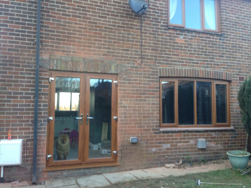 Oak and White Windows back after